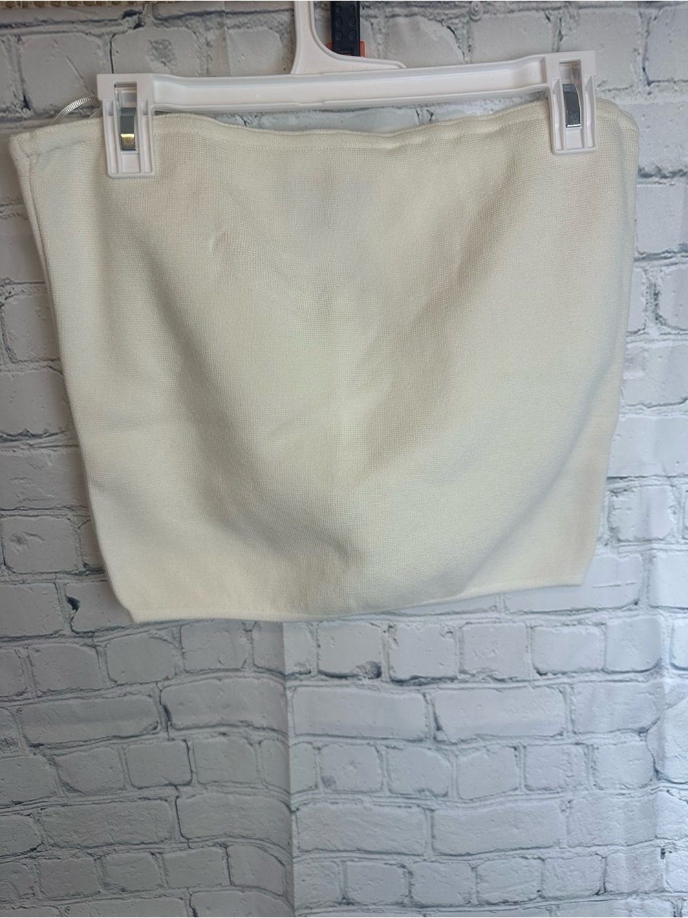 Zara Cream Mini Tube Top